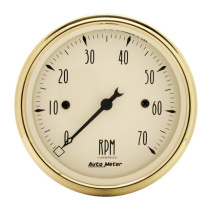 Varvräknare  7000 RPM IN-DASH GOLDEN OLDIES